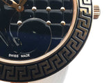 Versace Vanitas Black Dial 40mm Gold Tone Stainless Steel Watch Eb1024lrxsa