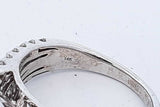 3.24cttw Diamond Ring In 14k White Gold 8.4 Grams Size 8 Eb0226oxxzde