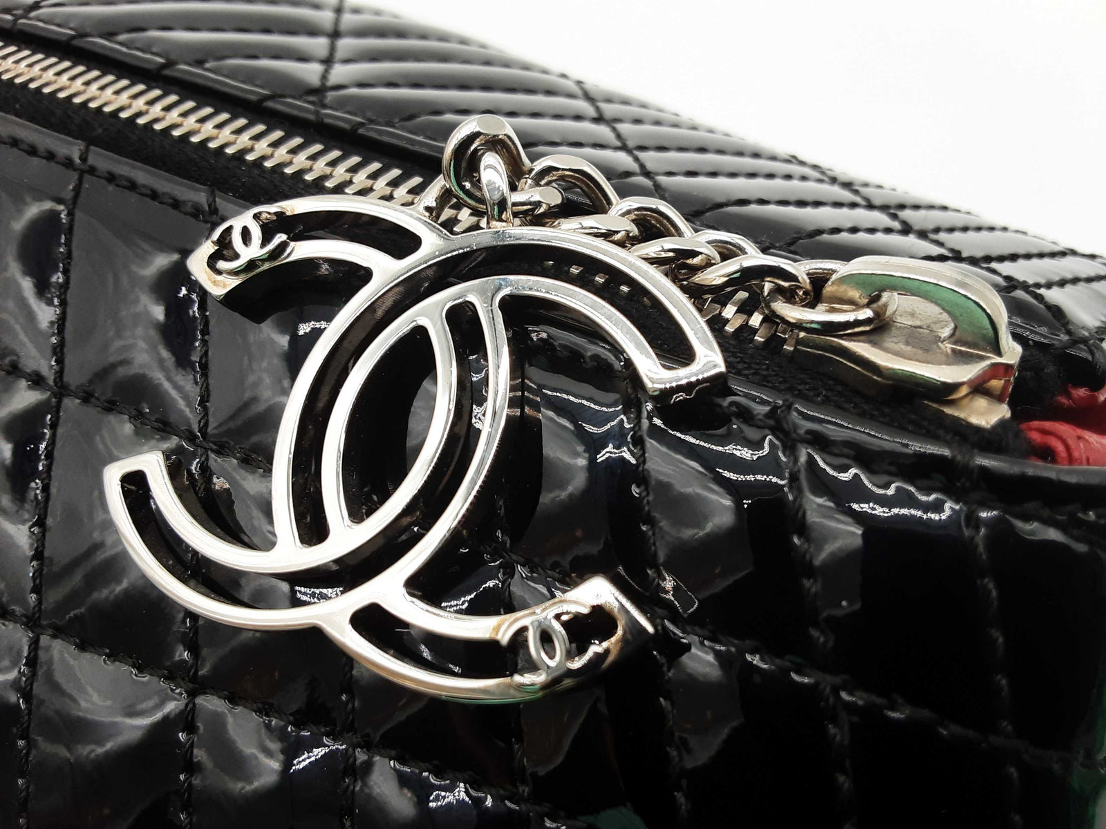 Chanel Kaleidoscope Geometric Quilted Black Shoulder Bag