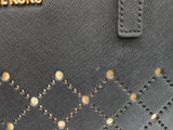 Michael Kors Laser Cut Black Saffiano Leather Tote Bag Do0826oxde