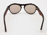 Perrin Paris Green Brown Crocodile Leather Sunglasses Do0826lcrde