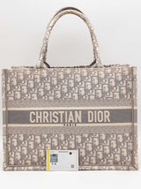 Christian Dior Oblique Jacquard Book Tote Bag Eb0926rxzsa