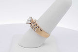 1.36cttw Diamond Ring In 14k Yellow Gold 5.6 Grams Size 7.25 Eb0926wrxzsa