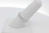 0.12cttw Princess Cut Diamond Ring In 14k White Gold 2 Grams Size 7 Eb0926loxsa