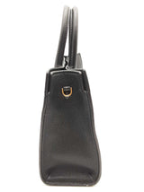 Michael Kors Scarlett Black Pebbled Leather East West Satchel Bag Do0626lxzde