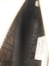 Christian Dior Lady Dior Pink Lambskin Cannage Top Handle Bag Eb0126exzdu