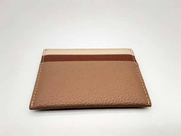 Burberry Tb Monogram Brown Leather Card Holder Wallet Do0524lxzde