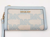 Michael Kors Jet Set Travel Large Double Zip Wristlet Sd0826pzdu