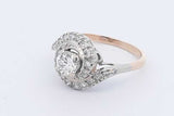 0.92cttw Diamond Ring In 14k Yellow Gold 3.1 Grams Size 7.5 Eb0326crxdu