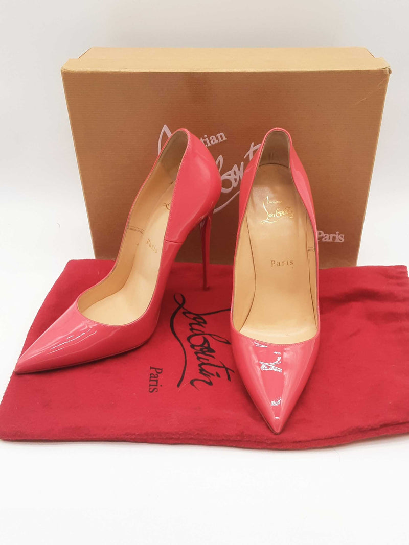 Christian Louboutin So Kate 120 Begonia Pink Heels Size Eu 38.5 Do0625lrxde