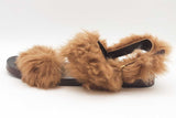 Gucci Shearling Sandals Size 11 Eb0925oxzde