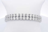 Diamond Bracelet In 14k White Gold 41.99 Grams 8 Inch Eb0824oxzmia