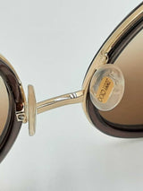 Jimmy Choo Andie/s Brown Sunglasses Fw1224loxdu