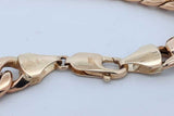 14k Yellow Gold Cuban Link Bracelet 21.2 Grams 9 Inch Eb0826lixzde