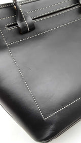 Dooney & Bourke Beacon Collection Slip Tote In Matte Black Leather Fw1025rzdu