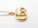 Gucci Running Gg Necklace In 18k Yellow Gold 10.1 Grams 25 Inch Fw0925rrxdu