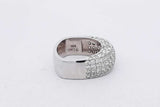 1.64cttw Diamond Ring In 18k White Gold 12.8 Grams Size 6 Eb0626loxzsa