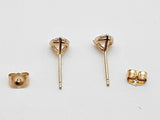 1.04 Cttw Lab Grown Diamonds 14k Yellow Gold 0.7g Stud Earrings Do0726orxde