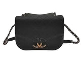 Chanel Cuba Top Handle Black Caviar Calfskin Purse Kb1025licrmia