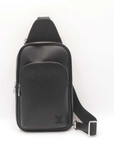 Louis Vuitton Avenue Sling Bag In Black Taiga Leather Fw1125exzdu