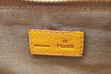 Fendi Yellow Baguette Triple Strap Shoulder Bag Eb0326lcrde