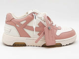 Off-white Out Of Office Pink Shoes Size 8 With Box Aa0826crsa