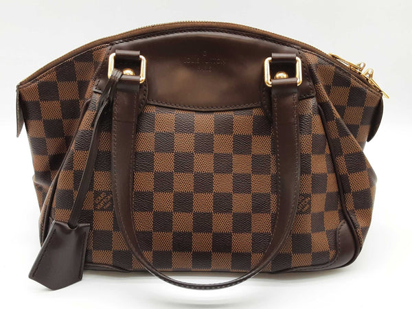 Louis Vuitton Verona Brown Damier Ebene Shoulder Bag Do0525cxzde
