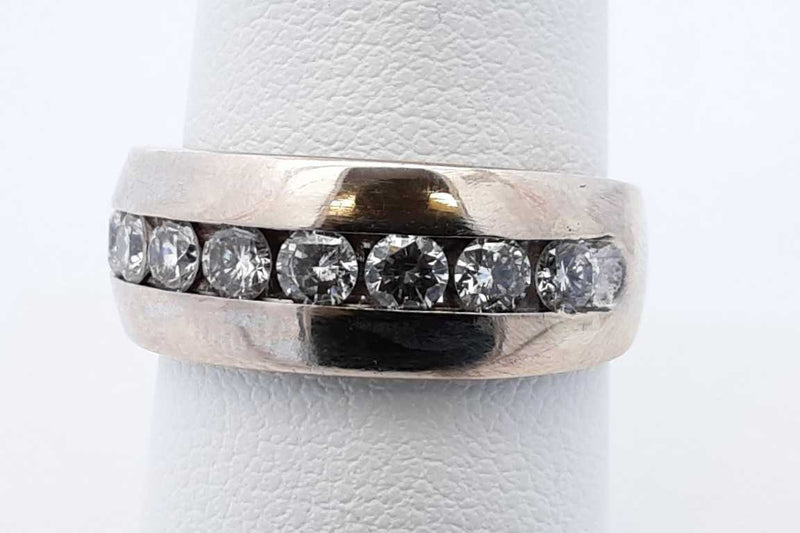 Approx. 0.5ctw Diamond Ring In 14k White Gold 8 Grams Size 8 Eb0824orxdu