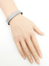 John Hardy Rata Woven Link Reversible Bracelet In Sterling Silver 39.3 Grams 7 Inch Fw0626wxzdu