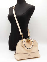 Louis Vuitton Neo Alma Bb Bag In Cream Monogram Empreinte Leather Fw0626cxzdu