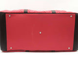 Ferrari Rosso Corsa Red Quilted Nylon Duffel Bag Sd0925orzdu