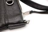 Yves Saint Laurent Crocodile Embossed Leather Convertible Id Bag Eb0826lrxsa