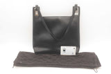 Gucci Vintage Black Leather Shoulder Bag Sd0625rzsa
