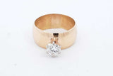 Approx. 1.2ctw Diamond Ring In 14k Yellow Gold 11.2 Grams Size 12 Eb1024lsxzdu