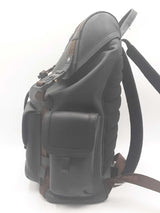 Christian Dior Dior Hit The Road Cactus Jack Black Leather Backpack Eb0124lerxsa