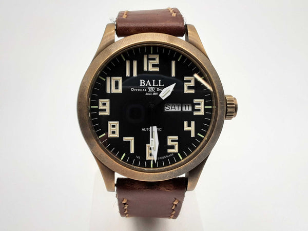 Ball Nm2186c 43 Engineer 3 Black Dial Bronze Automatic Watch Do1024rxzde