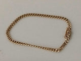Cuban Link Bracelet Yellow Gold 10k 9.6 Grams 8 Inch Vc0226wzxmia