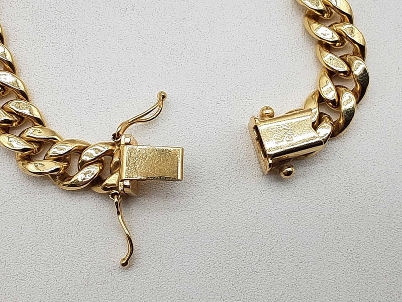 10k Yellow Gold 31.1g Cuban Chain 22 In Do0125llxzde