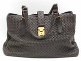 Bottega Veneta Nappa Intrecciato Medium Roma Tote Brown Aa1026izxsa