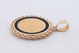 Gold Liberty Coin Pendant Set In 14k Yellow Gold 6.8 Grams Eb0726cxzsa