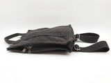 Hermes Herline Gray Toile Canvas Backpack Do0526orxde
