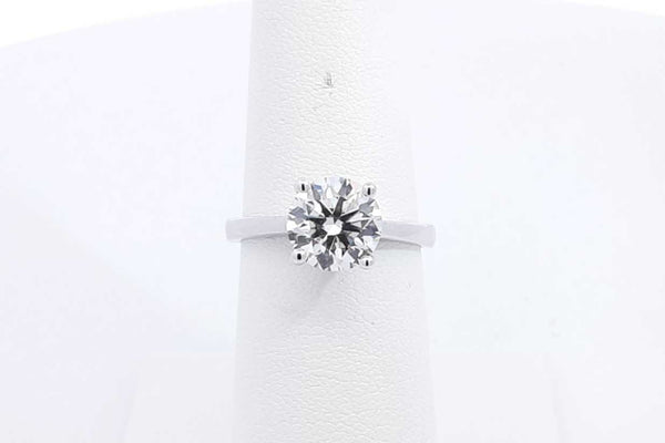 Approx. 2ctw Lab Grown Diamond Ring 10k White Gold 3 Grams Size 6.75 Eb1224prxsa