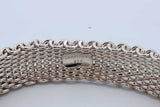 Tiffany & Co. 925 Sterling Silver Somerset Mesh Bracelet 58.6 Grams Eb0924rxsa