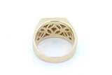 0.88cttw Diamond Ring In 18k Yellow Gold 18.9 Grams Size 11 Eb0926lpxzsa