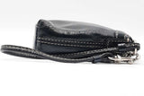 Coach Vintage Soho Black Pebbled Patent Leather Wristlet Sd0926ordu