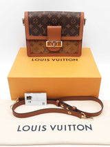 Louis Vuitton Lv Monogram & Reverse Monogram Dauphine Shoulder Bag Fw1124exzdu