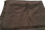 Louis Vuitton Monogram Dark Brown 100% Silk Scarf Eb0626crde