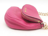 Michael Kors Bedford Flap Fuchsia Pebbled Leather Crossbody Bag Sd1125prsa