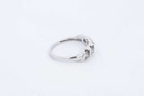 1.0cttw Diamond 10k White Gold Ring 2.6 Grams Size 8 Eb1225ixzde