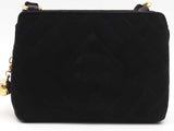 Chanel Velvet Camera Bag Black Aa0426rzxsa